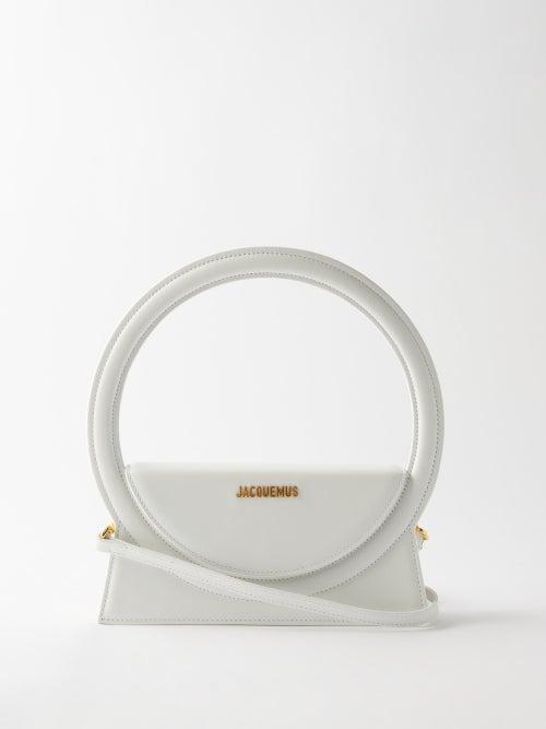 Jacquemus - Sac Leather Handbag - Womens - White
