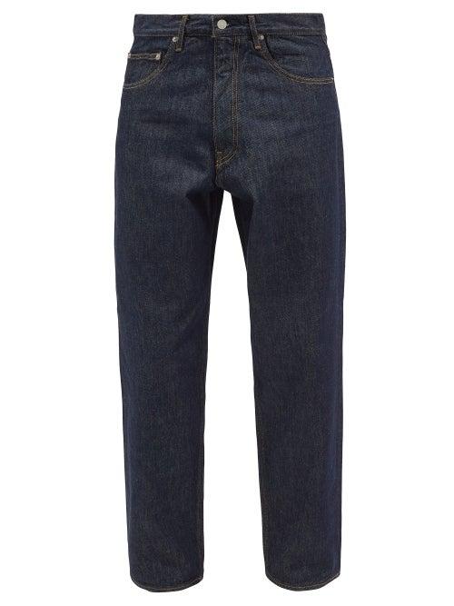 Auralee - Hard Twist Wide-leg Jeans - Mens - Blue