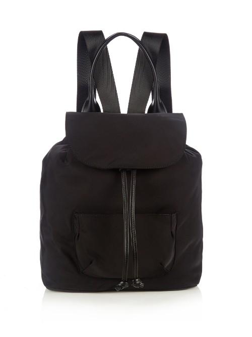 Elizabeth And James Langley Leather-trim Nylon Backpack
