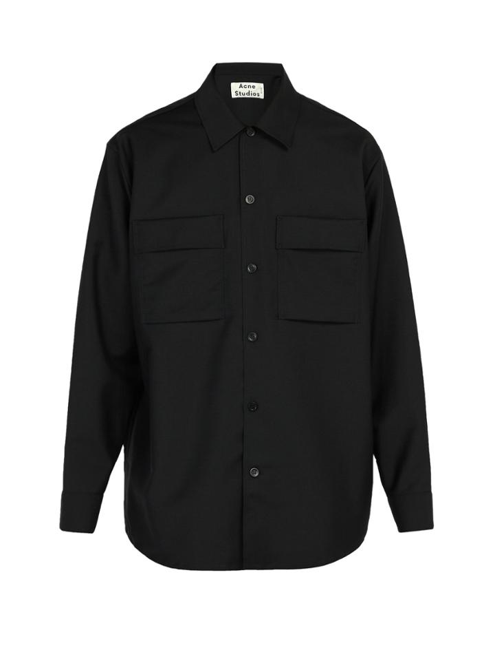 Acne Studios Houston Mohair And Wool-blend Shirt