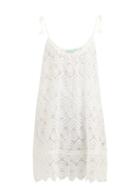 Matchesfashion.com Melissa Odabash - Ana Lace Mini Dress - Womens - White