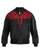 Marcelo Burlon Wing-embroidered Bomber Jacket