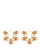 Matchesfashion.com Karry Gallery - Faux Pearl Earrings - Womens - Pink