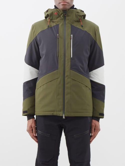 Perfect Moment - Chamonix Ii Hooded Ski Jacket - Mens - Dark Green