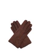 Matchesfashion.com Paul Smith - Contrast Stitched Shearling Gloves - Mens - Brown