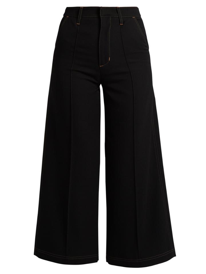 Wales Bonner Reed High-rise Wool Culottes