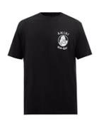 Amiri - X Zig-zag Logo-print Cotton-jersey T-shirt - Mens - Black
