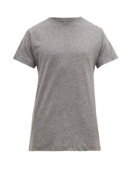 Matchesfashion.com John Elliott - Supima Cotton Blend T Shirt - Mens - Grey