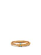 Matchesfashion.com Gucci - Ouroboros Turquoise & 18kt Gold Ring - Womens - Gold