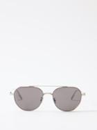 Dior - Neodior Ru Aviator Metal Sunglasses - Mens - Black