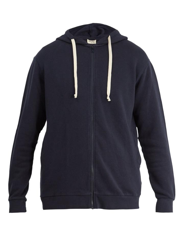 American Vintage Cotton-fleece Jersey Hooded Sweatshirt