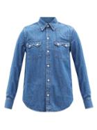 Re/done - 50s Sawtooth Denim Shirt - Womens - Blue
