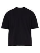 Matchesfashion.com Deveaux - Heavyweight Jersey Crew Neck T Shirt - Mens - Navy