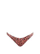 Matchesfashion.com Reina Olga - Selvaggia Leopard Print Bikini Briefs - Womens - Pink Multi