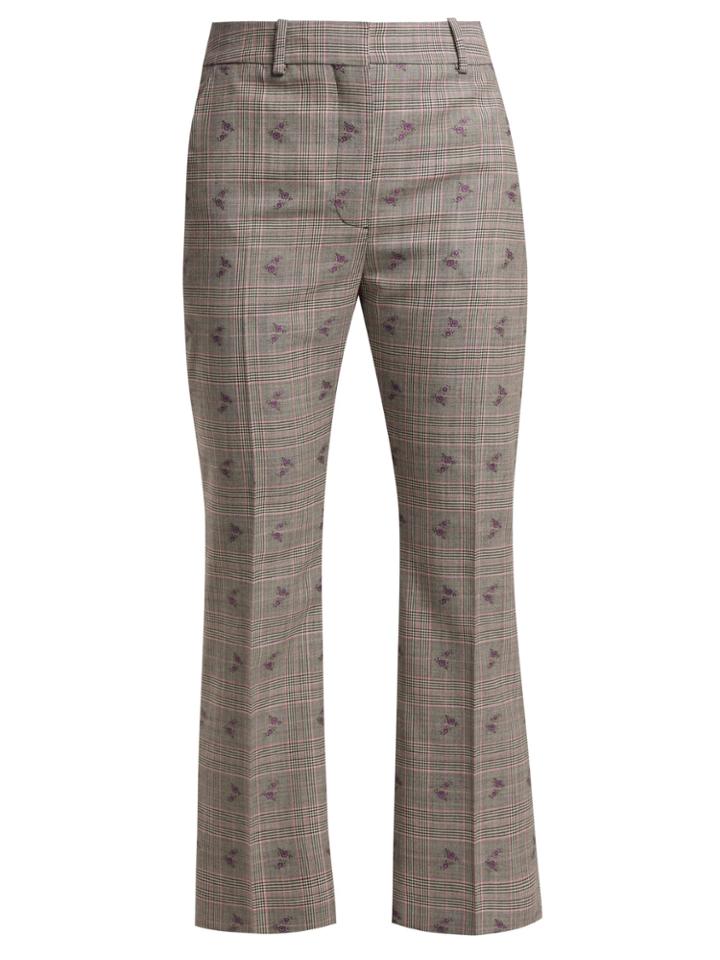 Altuzarra Adler Wool-blend Flared Trousers