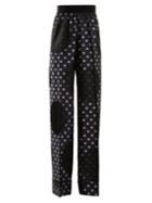 Maison Margiela High-rise Polka-dot Print Trousers