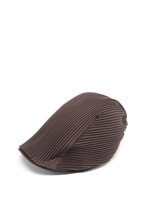 Matchesfashion.com Homme Pliss Issey Miyake - Technical Pleated Baseball Cap - Mens - Black