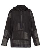 Matchesfashion.com Y-3 - Hooded Mesh Sweatshirt - Mens - Black