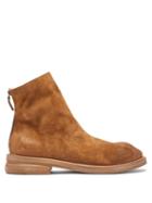 Matchesfashion.com Marsll - Tronchetto Zipped Suede Ankle Boots - Mens - Brown