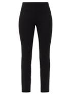 Matchesfashion.com The Row - Kosso Cropped Jersey Trousers - Womens - Black