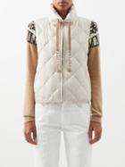 Max Mara - Tregil Gilet - Womens - Light Beige