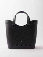Balenciaga - X Crocs Rubber Tote Bag - Womens - Black