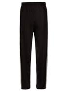 Matchesfashion.com Isabel Marant Toile - Docia Striped Jersey Track Pants - Womens - Black