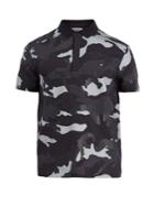 Valentino Camouflage-print Cotton-piqu T-shirt