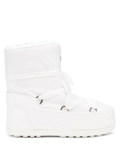 Matchesfashion.com Bogner - Trois Valles Shell Snow Boots - Womens - White