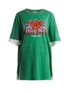 Matchesfashion.com Vetements - Hug Me Printed T Shirt - Womens - Green Multi