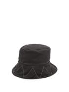 Matchesfashion.com And Wander - Reflective Stitched Cotton Blend Bucket Hat - Mens - Black