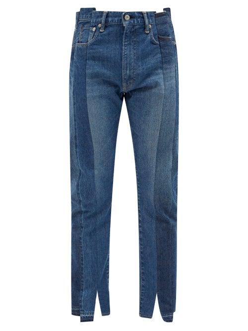 Kuro - Monster Patchwork Jeans - Mens - Indigo