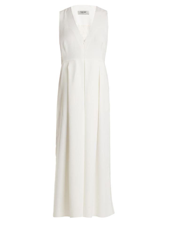 Rachel Comey Rhoads V-neck Crepe Jumpsuit