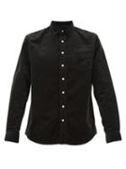 Matchesfashion.com Schnayderman's - Regular Fit Cotton Needlecord Shirt - Mens - Green