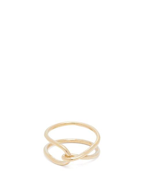 Matchesfashion.com Fay Andrada - Moni Twisted Ring - Womens - Gold