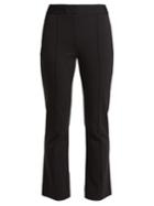 Diane Von Furstenberg Mid-rise Flared Cropped Trousers