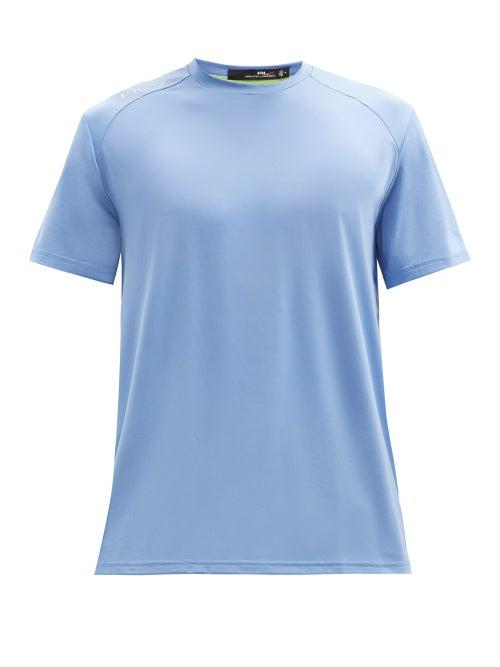 Matchesfashion.com Polo Ralph Lauren - Crew-neck Performance-jersey T-shirt - Mens - Blue
