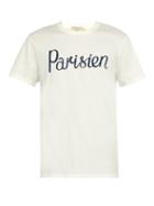 Matchesfashion.com Maison Kitsun - Parisian Crew Neck Cotton T Shirt - Mens - White