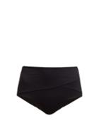Matchesfashion.com Marysia - Lehi High Rise Bikini Briefs - Womens - Black