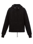 Amiri - Fleece Hooded Sweatshirt - Mens - Black
