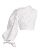 Jacquemus Le Haut Miro One-shoulder Cotton Top