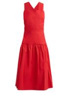 Sea Cecily Cross-back Dress