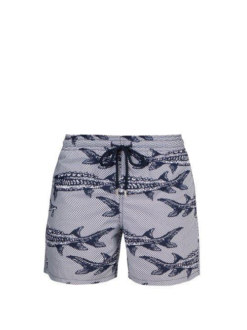 Matchesfashion.com Vilebrequin - Moorea Belle Ou Gars Print Swim Shorts - Mens - Navy Multi