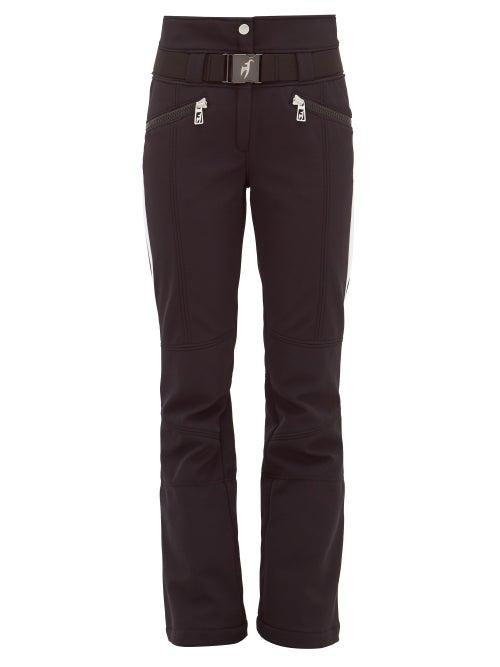 Matchesfashion.com Toni Sailer - Anais Belted Ski Trousers - Womens - Black