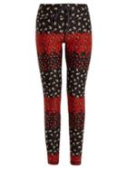 Matchesfashion.com The Upside - Gaudi Floral Print Performance Leggings - Womens - Black Multi