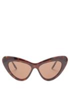 Matchesfashion.com Gucci - Gg Cat-eye Acetate Sunglasses - Womens - Tortoiseshell