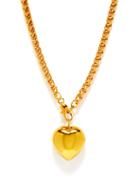 Matchesfashion.com Timeless Pearly - 24kt Gold-plated Heart Necklace - Womens - Gold