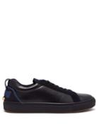 Matchesfashion.com Buscemi - Lyndon Leather Low Top Leather Trainers - Mens - Navy