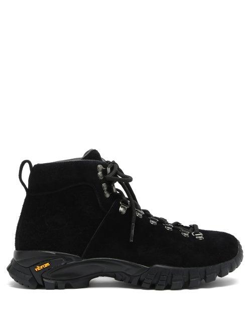 Matchesfashion.com Diemme - Maser Lt. Hiker Suede Boots - Womens - Black