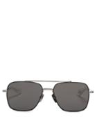 Matchesfashion.com Dita Eyewear - Flight Aviator Sunglasses - Mens - Black